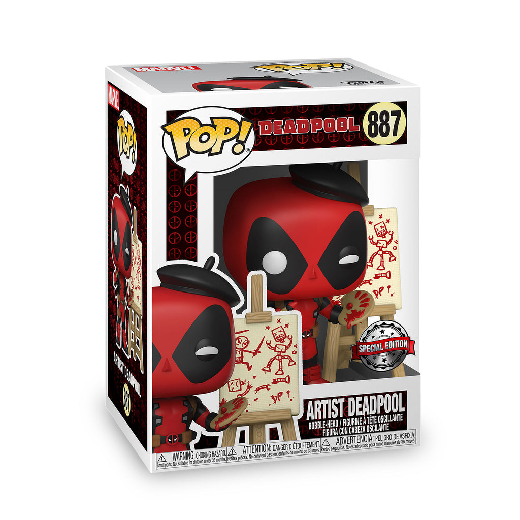 Imagen del producto Deadpool - Figura Funko Pop de cabeza oscilante del Artista