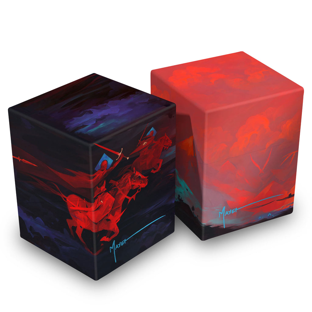 Imagen del producto Cajas de cartas coleccionables Ultimate Guard - Dominik Mayer: Crowned With Fire Set de 2