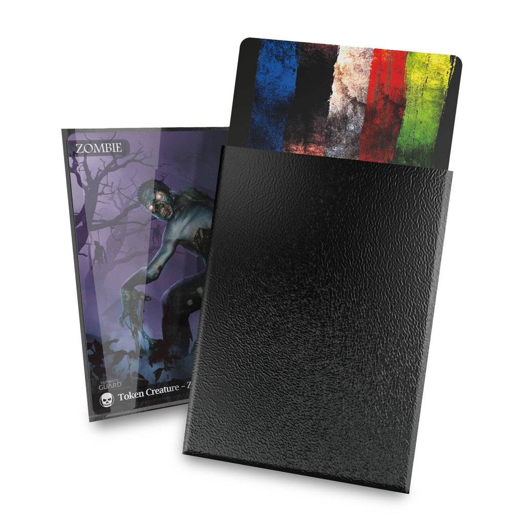 Imagen del producto Fundas para cartas Cortex negras 100 unidades Ultimate Guard para TCG tamaño estándar