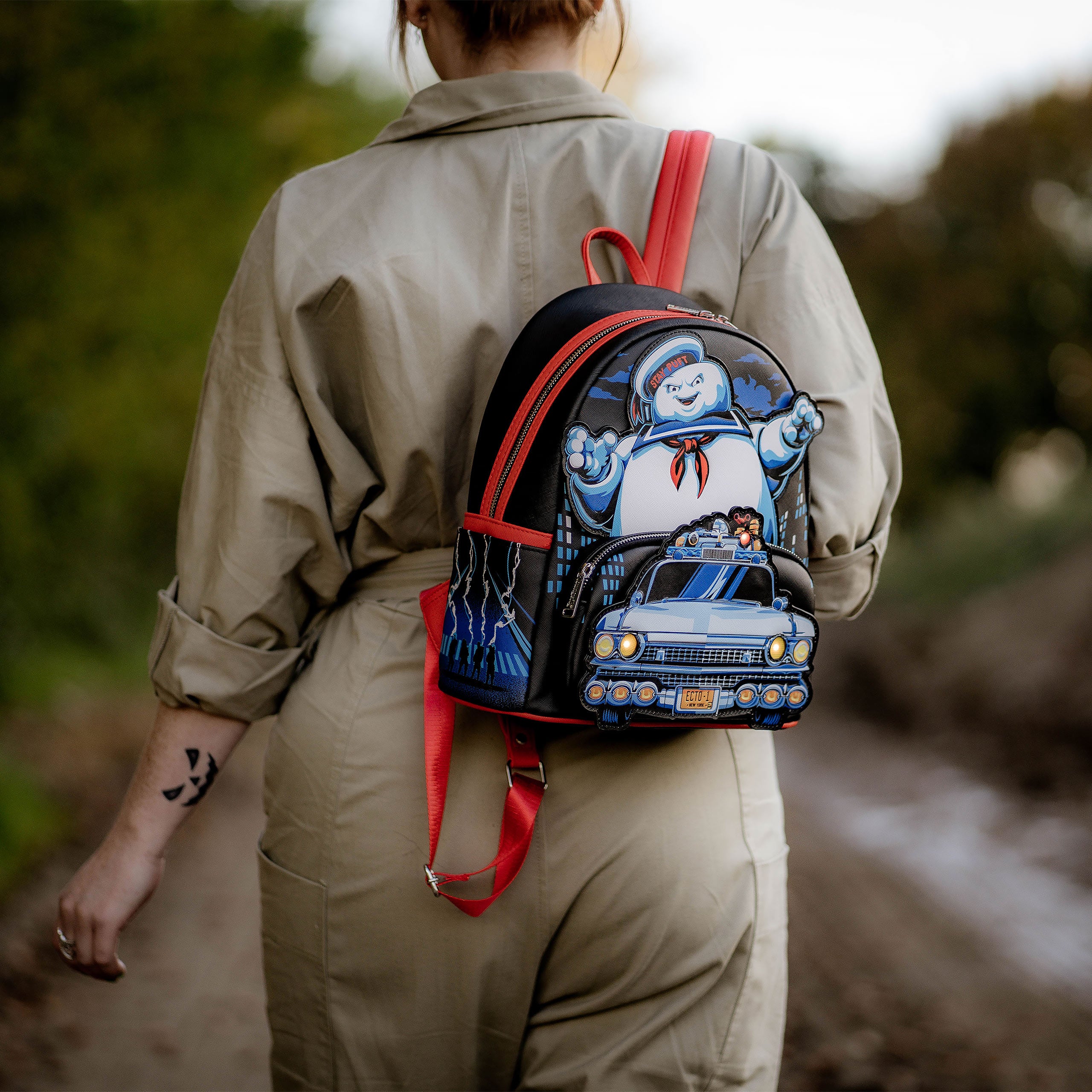 Imagen del producto Ghostbusters - Mochila de Marshmallow Man con luz