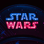 Imagen del producto Star Wars - Mochila neón de los años 70 con luz