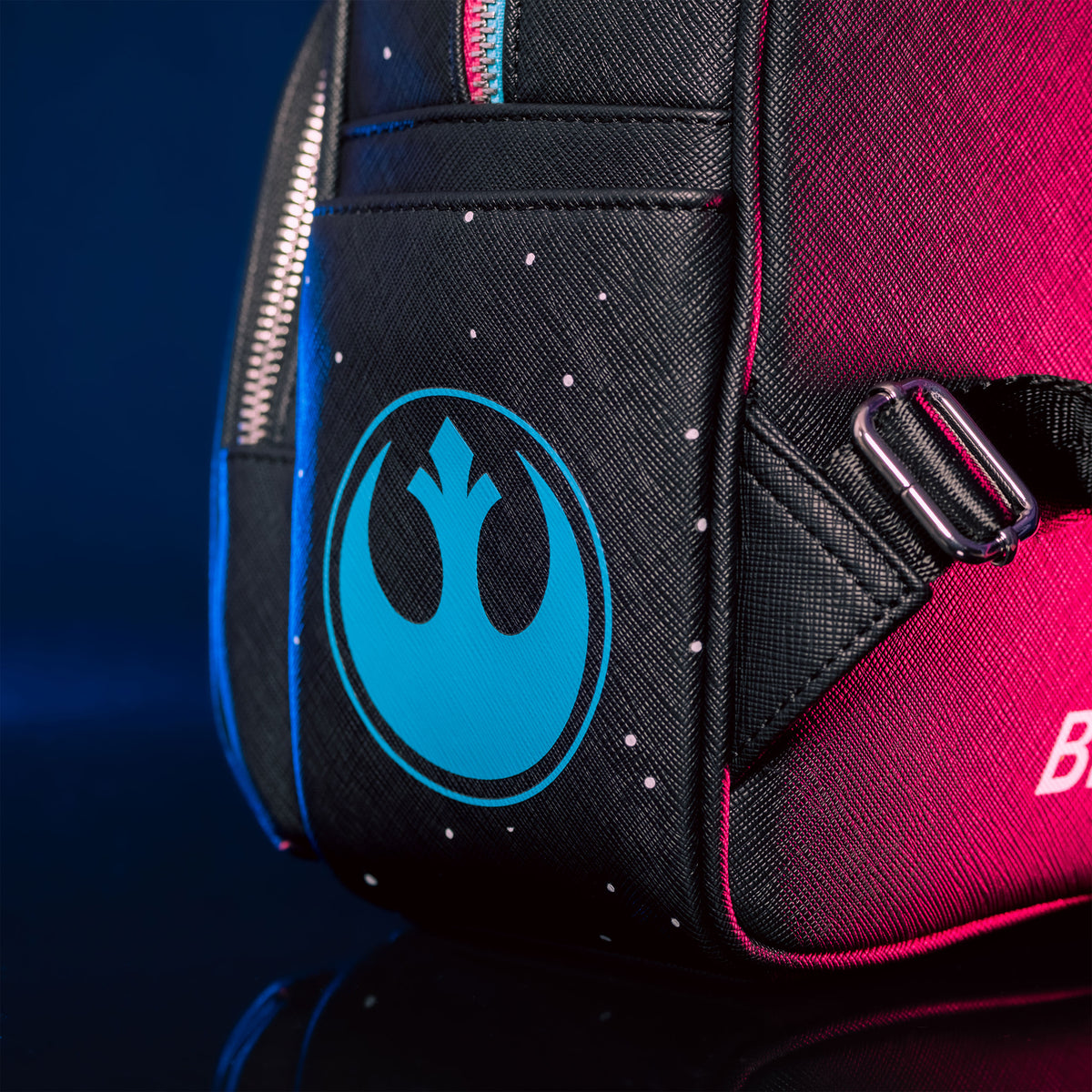 Imagen del producto Star Wars - Mochila neón de los años 70 con luz