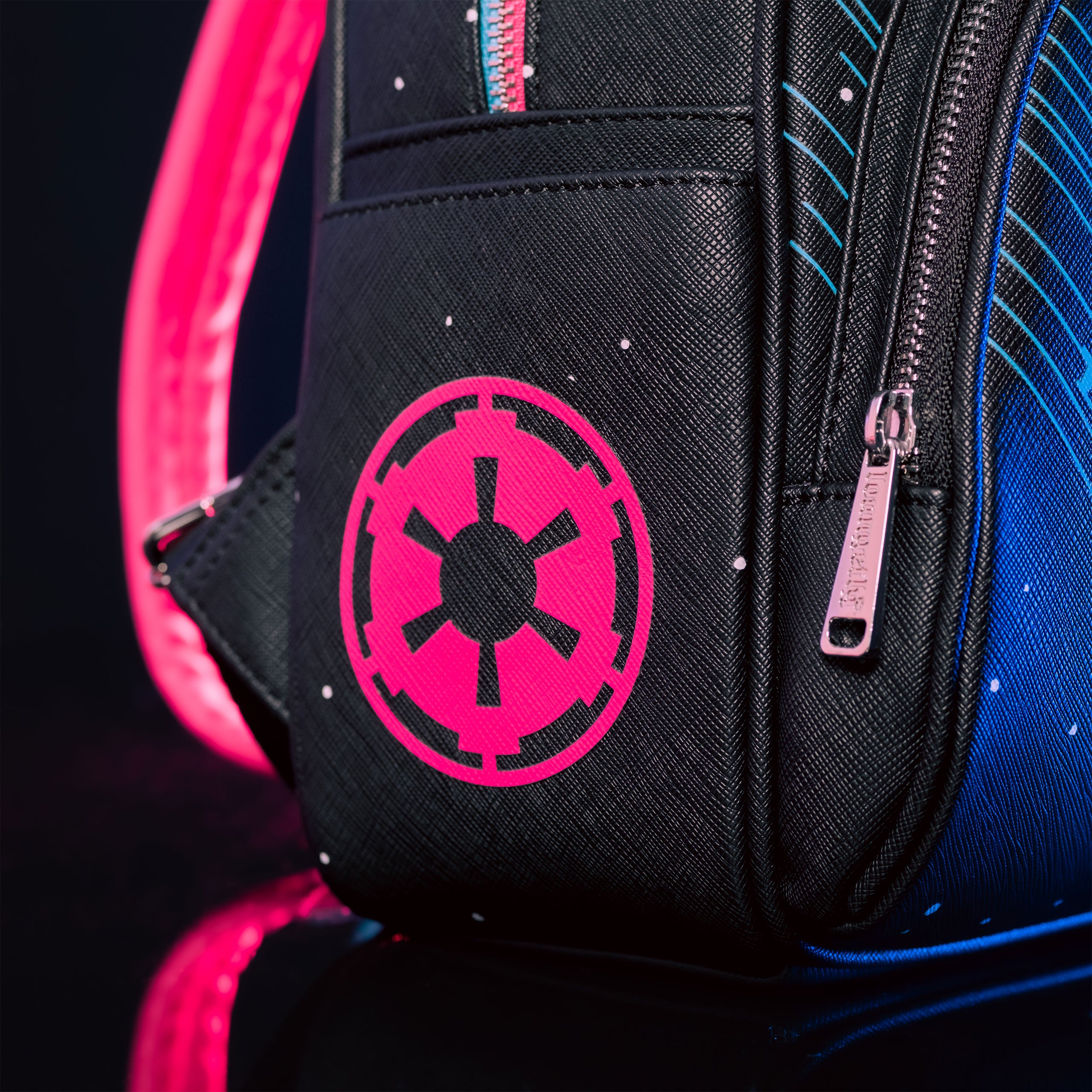 Imagen del producto Star Wars - Mochila neón de los años 70 con luz