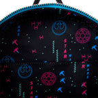 Imagen del producto Star Wars - Mochila neón de los años 70 con luz