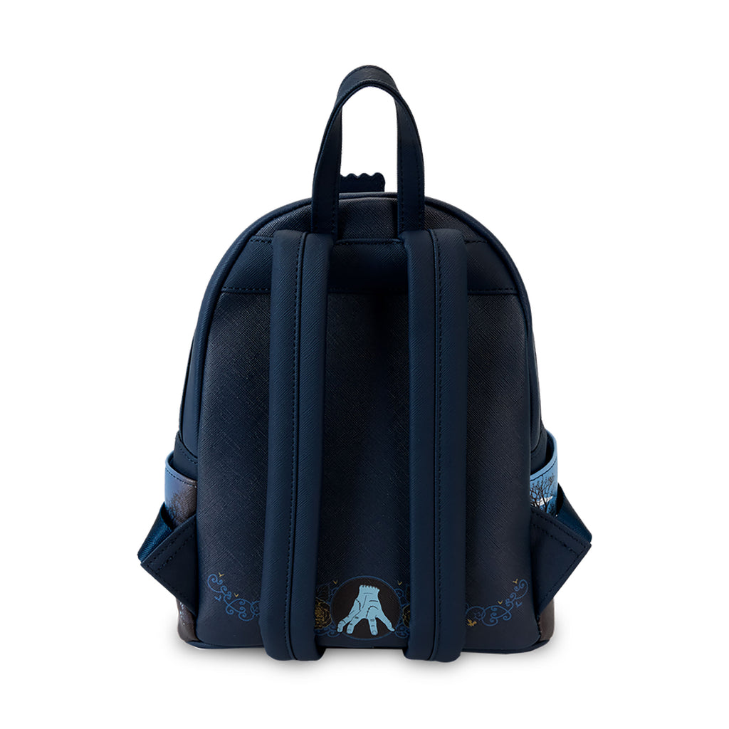 Imagen del producto Wednesday - Nevermore Academy Mochila Mini Brillante en la Oscuridad