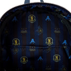 Imagen del producto Wednesday - Nevermore Academy Mochila Mini Brillante en la Oscuridad