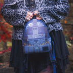 Imagen del producto Wednesday - Nevermore Academy Mochila Mini Brillante en la Oscuridad