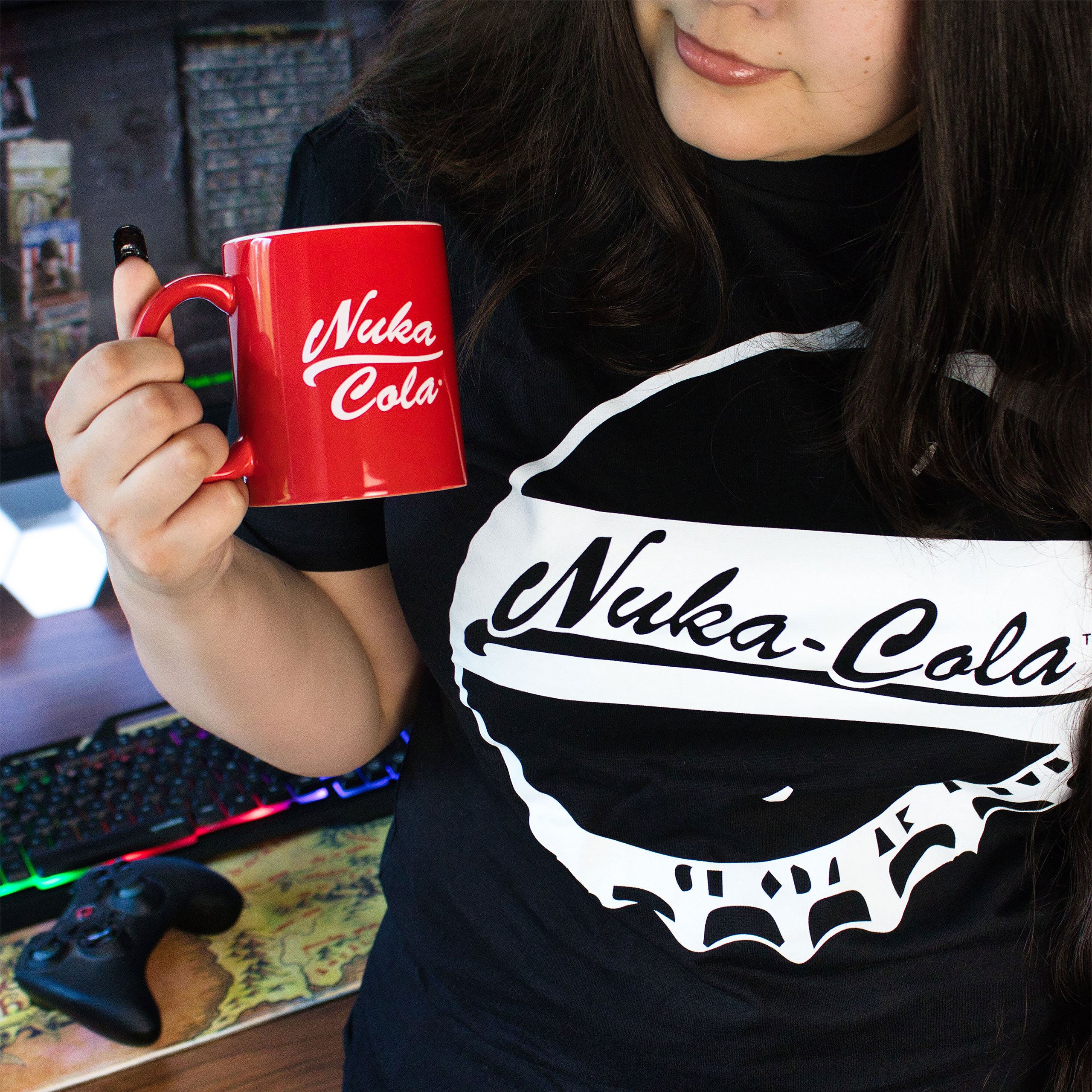 Imagen del producto Fallout - Camiseta Nuka Cola negra
