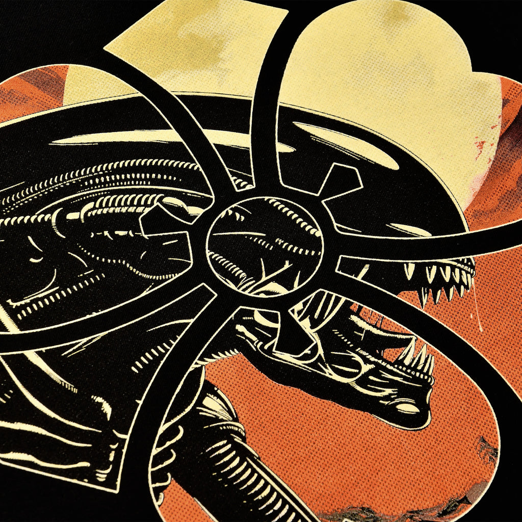 Imagen del producto Camiseta Space Hunter para fans de Alien negra