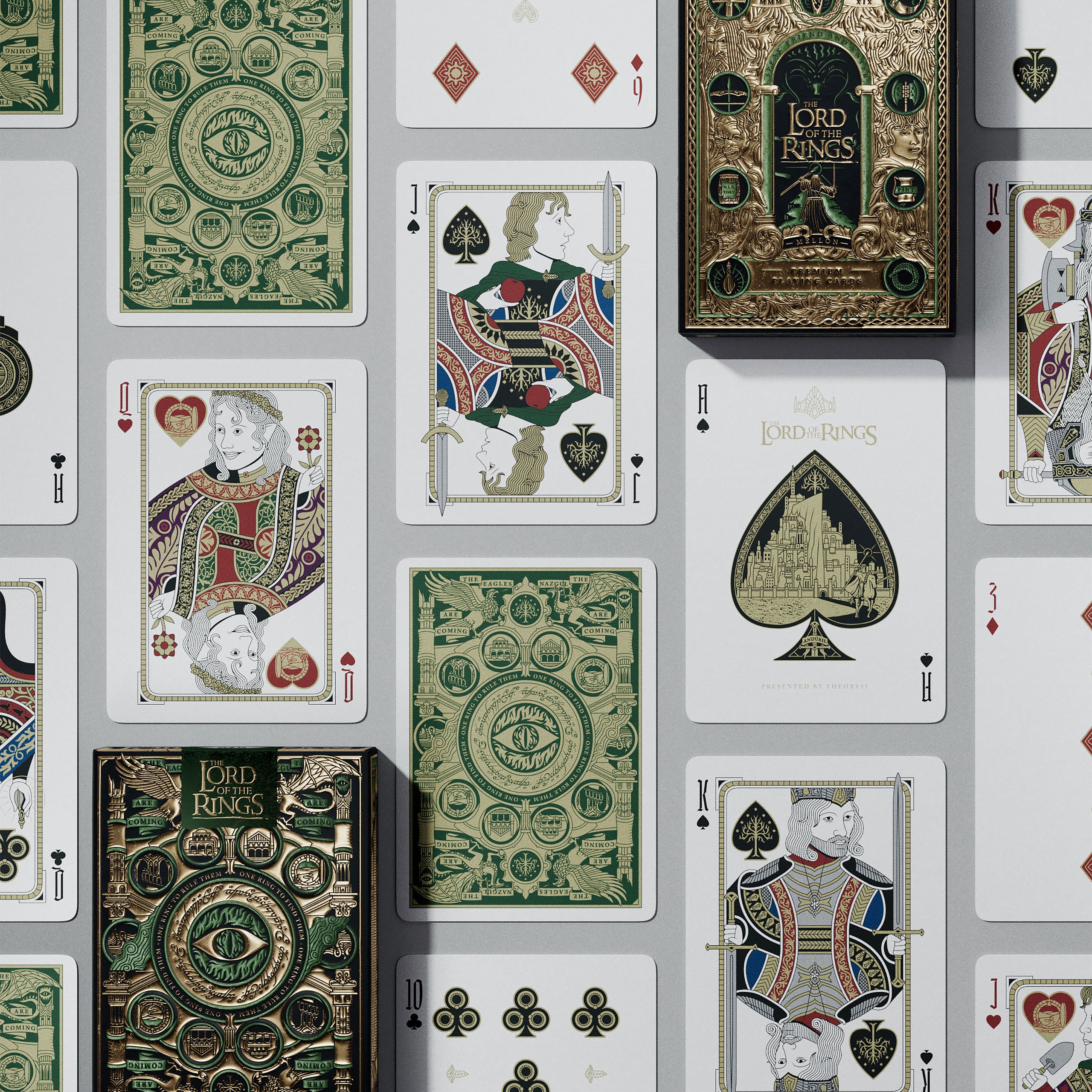 Imagen del producto El Señor de los Anillos Premium - Juego de Cartas