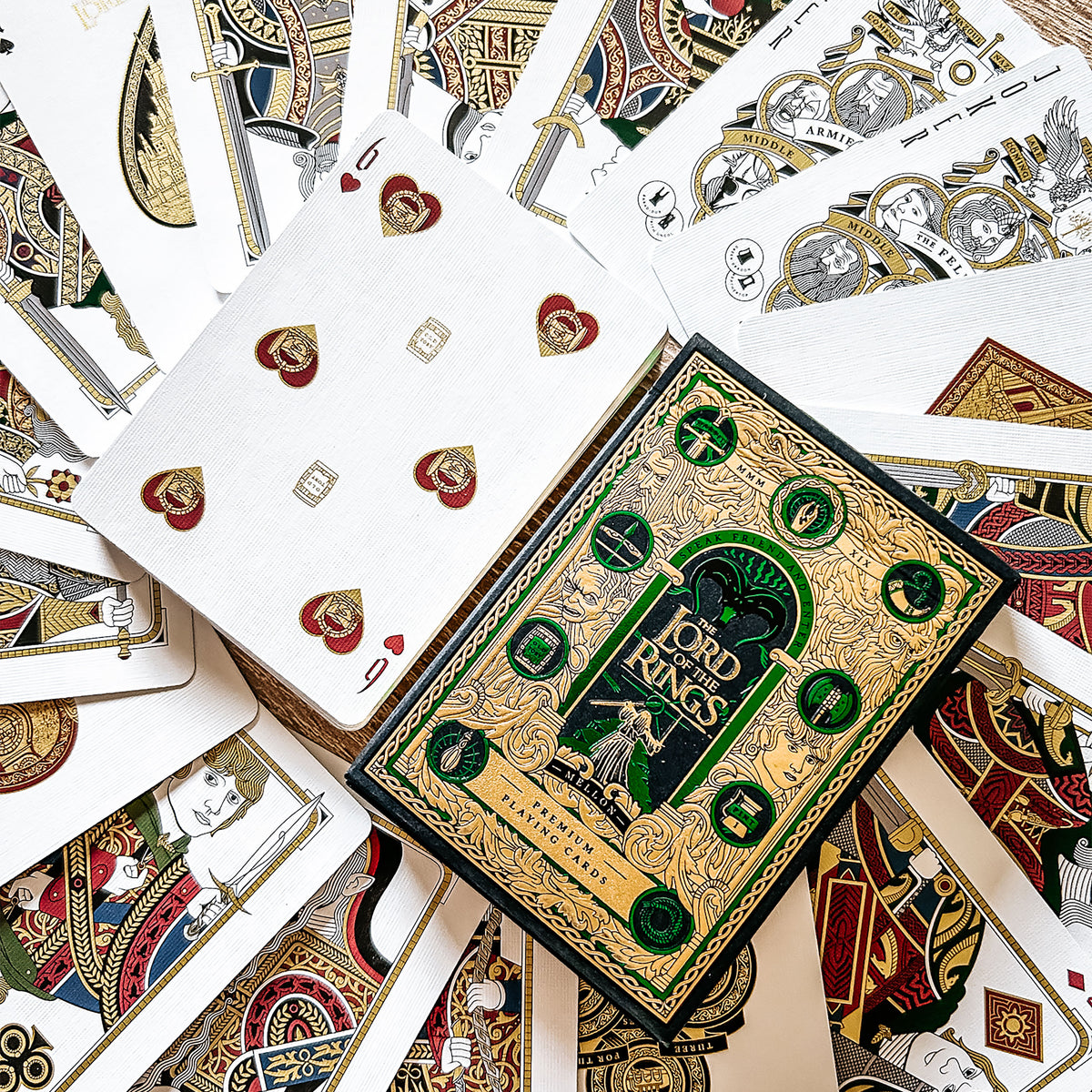 Imagen del producto El Señor de los Anillos Premium - Juego de Cartas