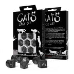 Imagen del producto Set de Dados RPG Moderno Cats Waffle 7pcs