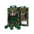 Imagen del producto Set de Dados de Rol Forest Jungle RPG de 7 piezas