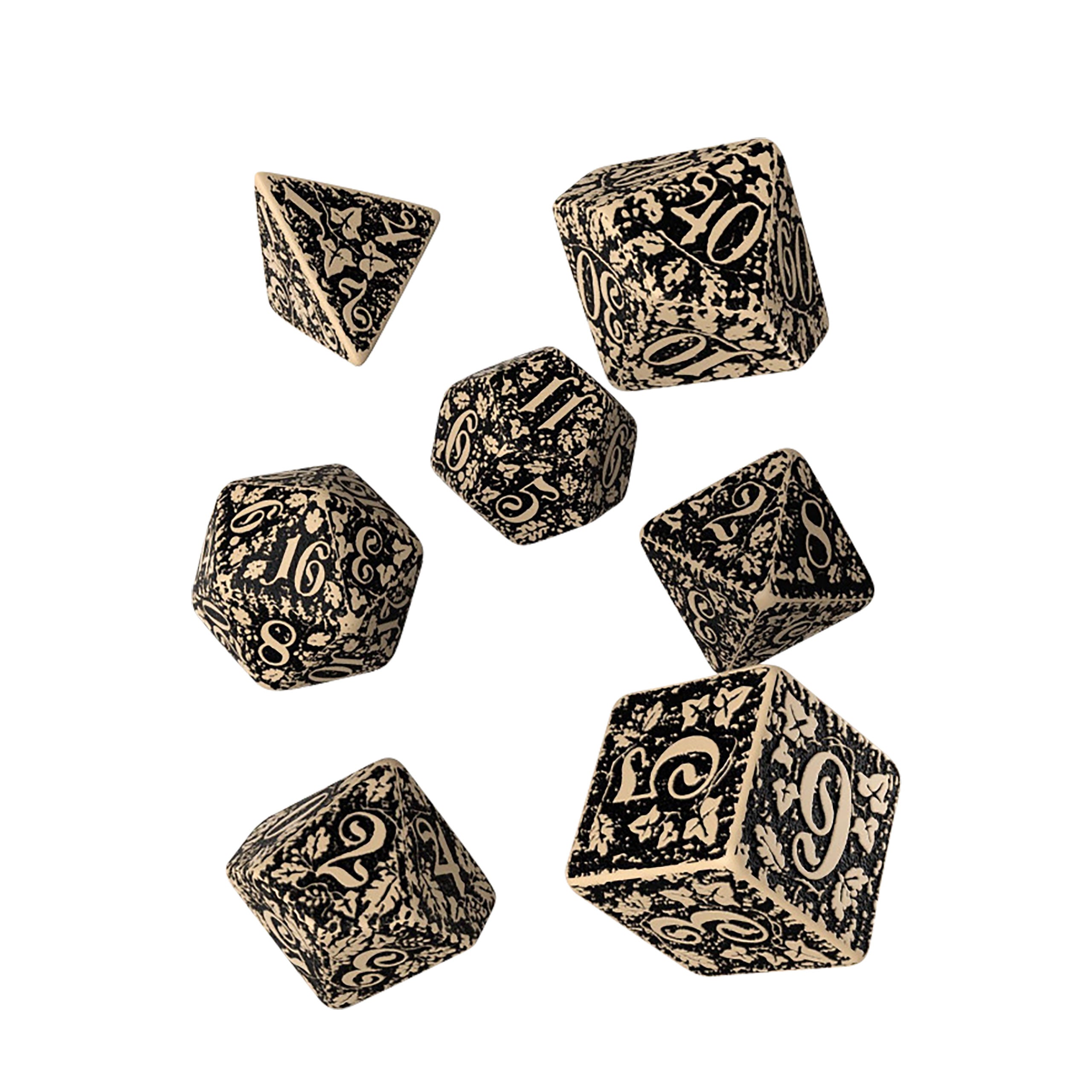 Imagen del producto Set de dados RPG Forest Savannha de 7 piezas