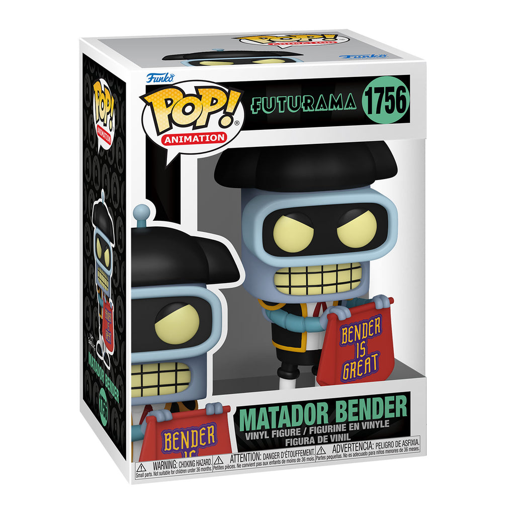 Imagen del producto Futurama - Bender (Matador) Figura Funko Pop