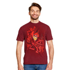Imagen del producto Camiseta Alastor para fans del Hazbin Hotel roja