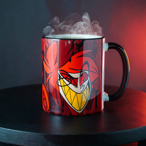Imagen del producto Taza Alastor para fans de Hazbin Hotel