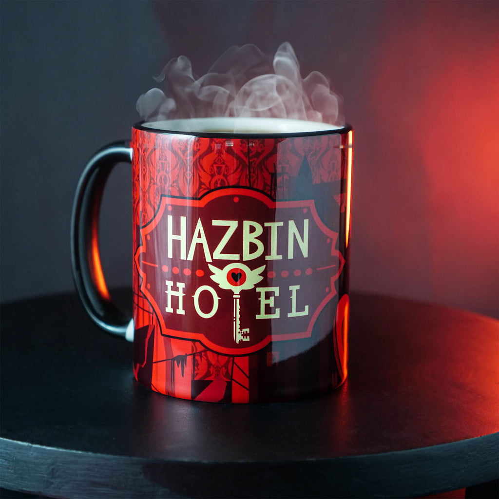 Imagen del producto Taza Alastor para fans de Hazbin Hotel
