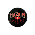 Imagen del producto Botón de logotipo para fans de Hazbin Hotel