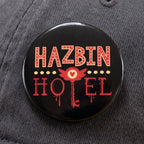 Imagen del producto Botón de logotipo para fans de Hazbin Hotel