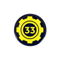 Product image Vault 33 Button for Fallout Fans