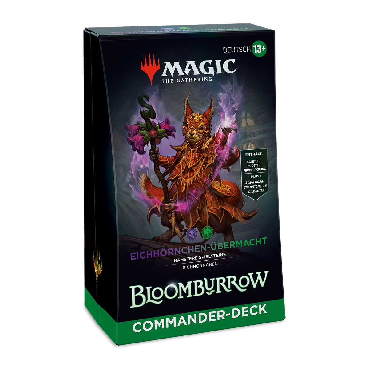 Imagen del producto Bloomburrow - Baraja de Comandante de Ardillas Poderosas - Magic The Gathering