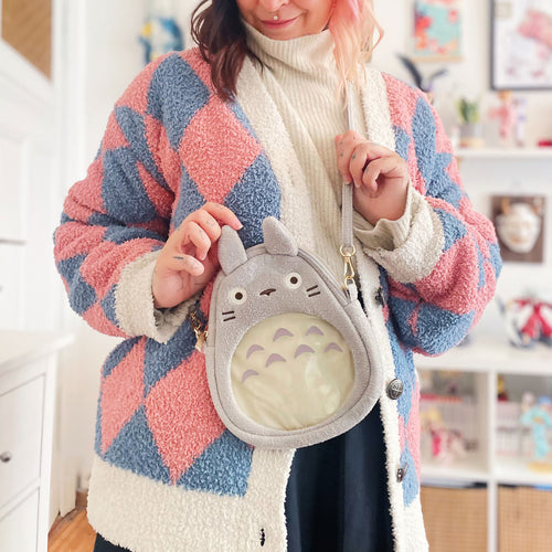 Imagen del producto Totoro - Gran bolso de hombro de peluche Totoro
