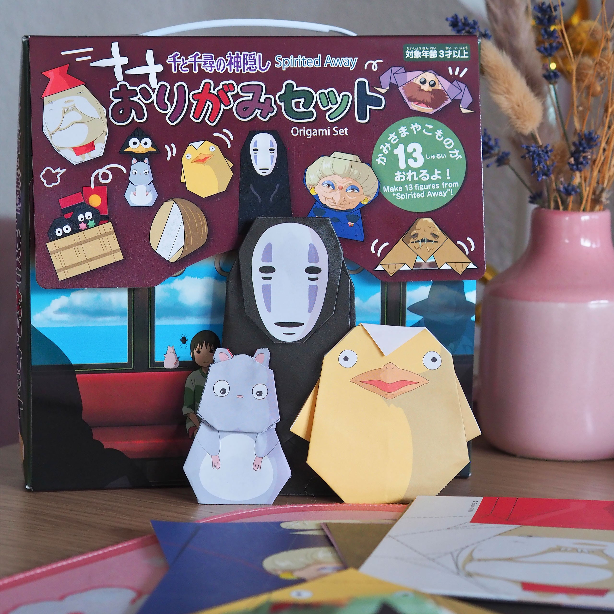 Imagen del producto El Viaje de Chihiro - Set de Origami Sin Cara y Chihiro