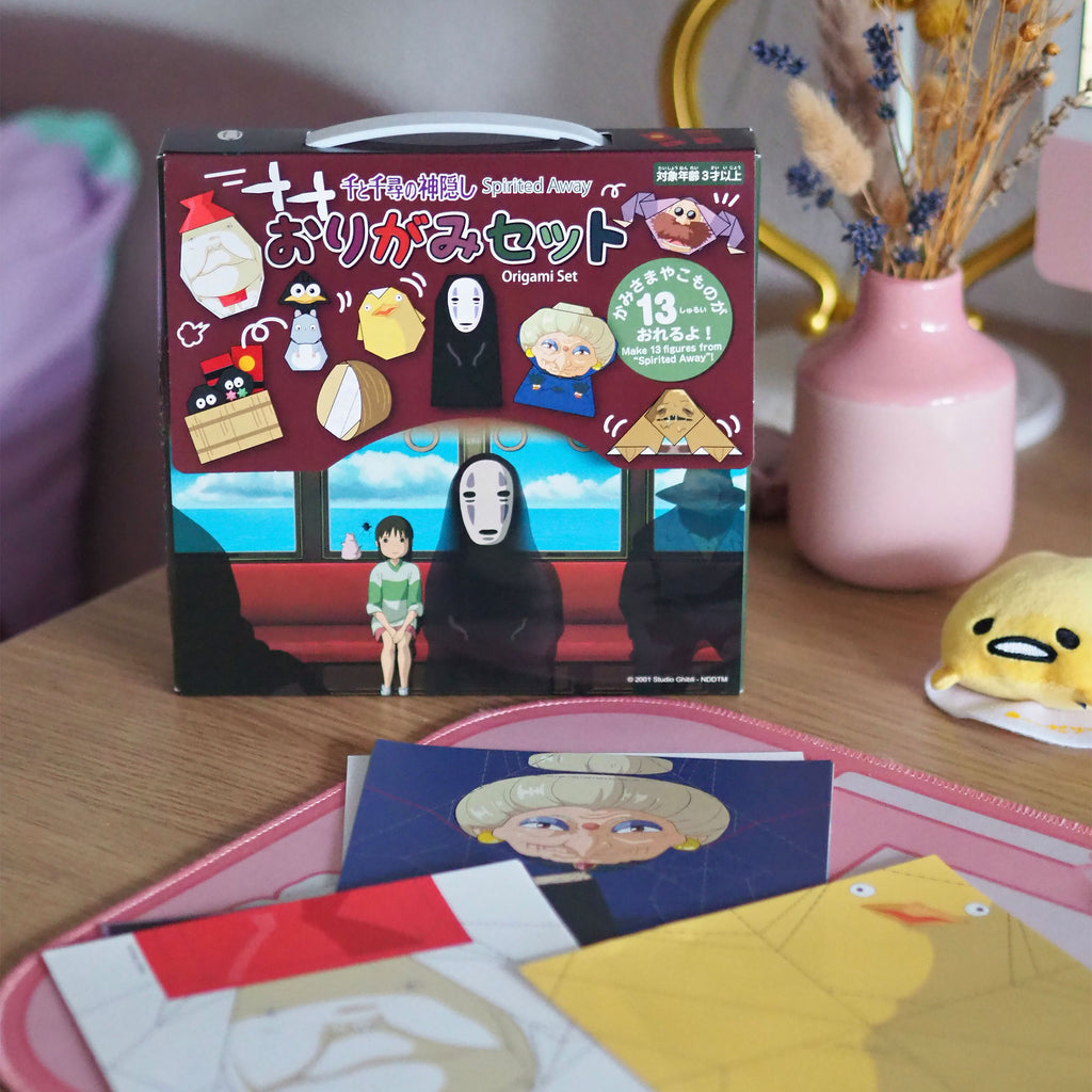 Imagen del producto El Viaje de Chihiro - Set de Origami Sin Cara y Chihiro