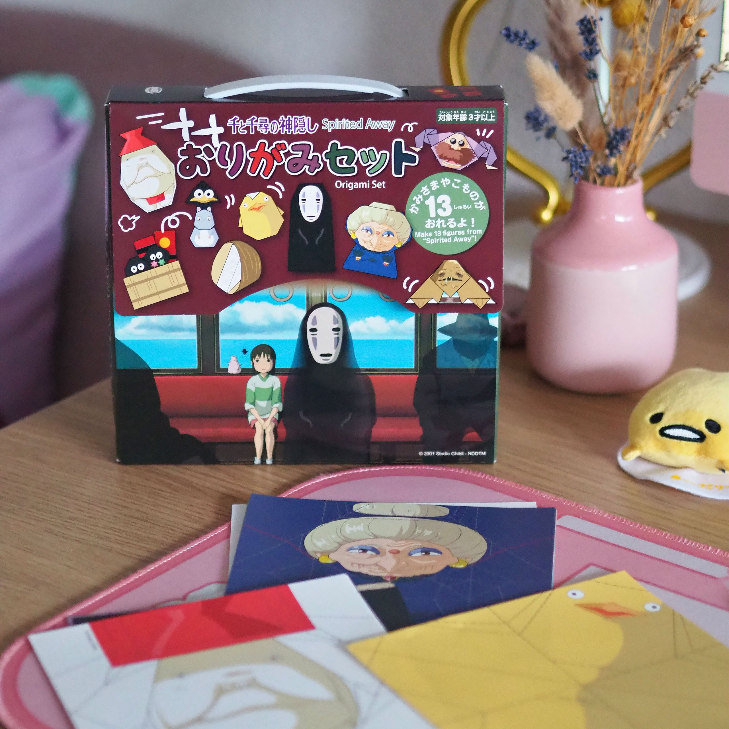 Imagen del producto El Viaje de Chihiro - Set de Origami Sin Cara y Chihiro