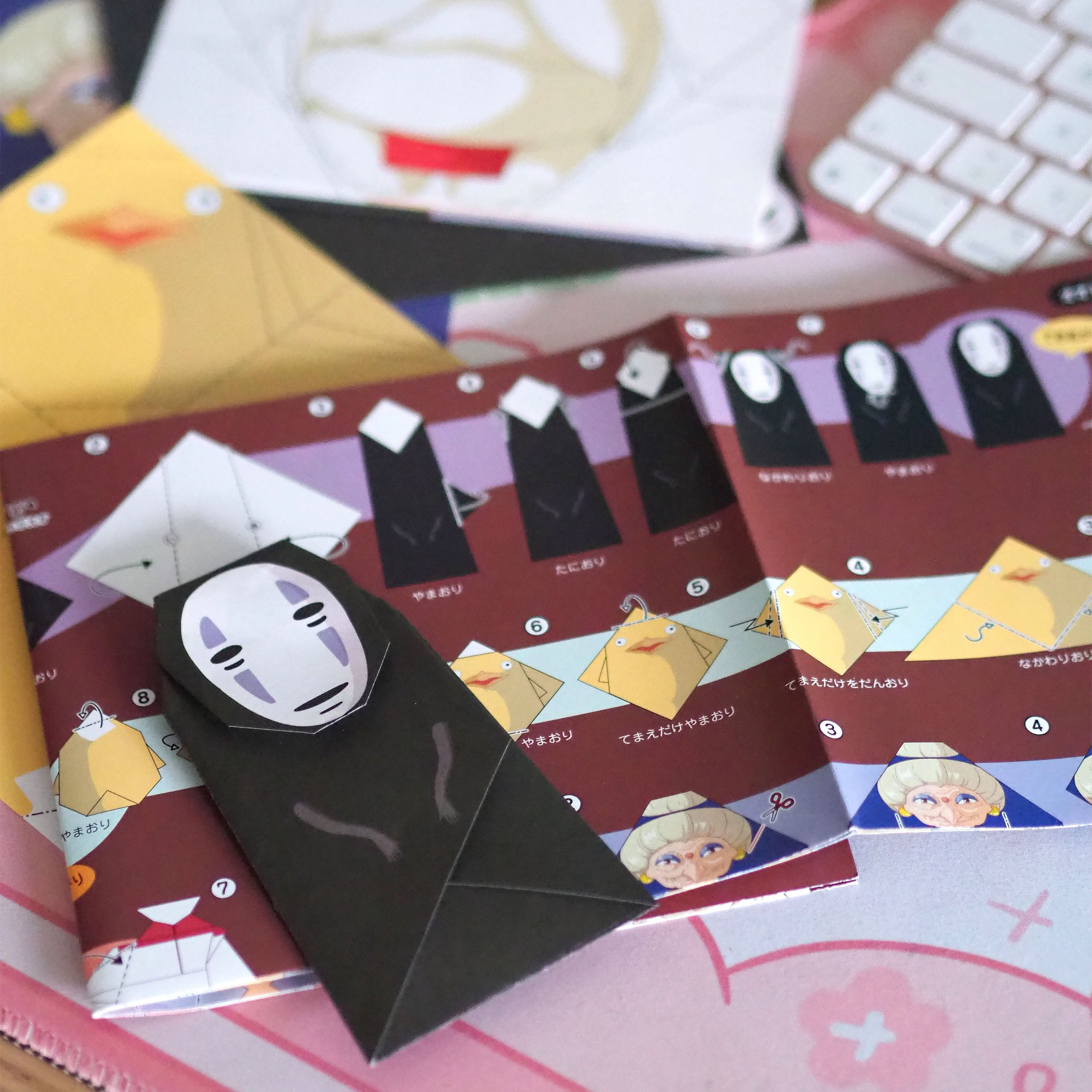 Imagen del producto El Viaje de Chihiro - Set de Origami Sin Cara y Chihiro