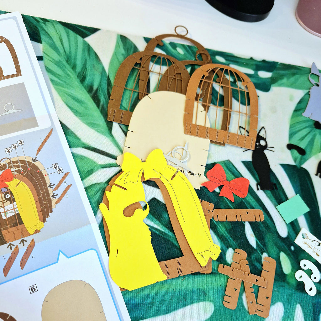 Imagen del producto Servicio de entrega de Kiki - Kit de modelo de papel de teatro Jiji