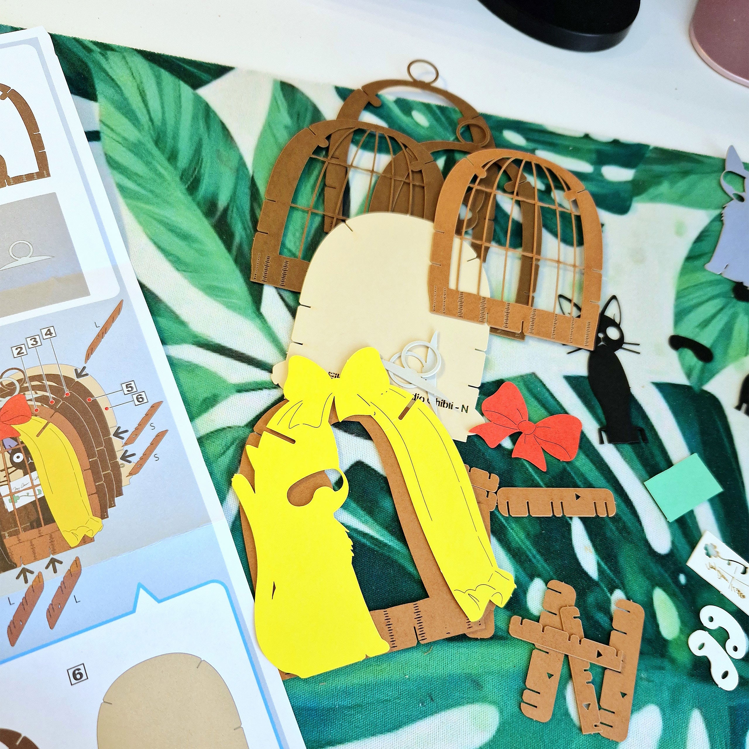 Imagen del producto Servicio de entrega de Kiki - Kit de modelo de papel de teatro Jiji