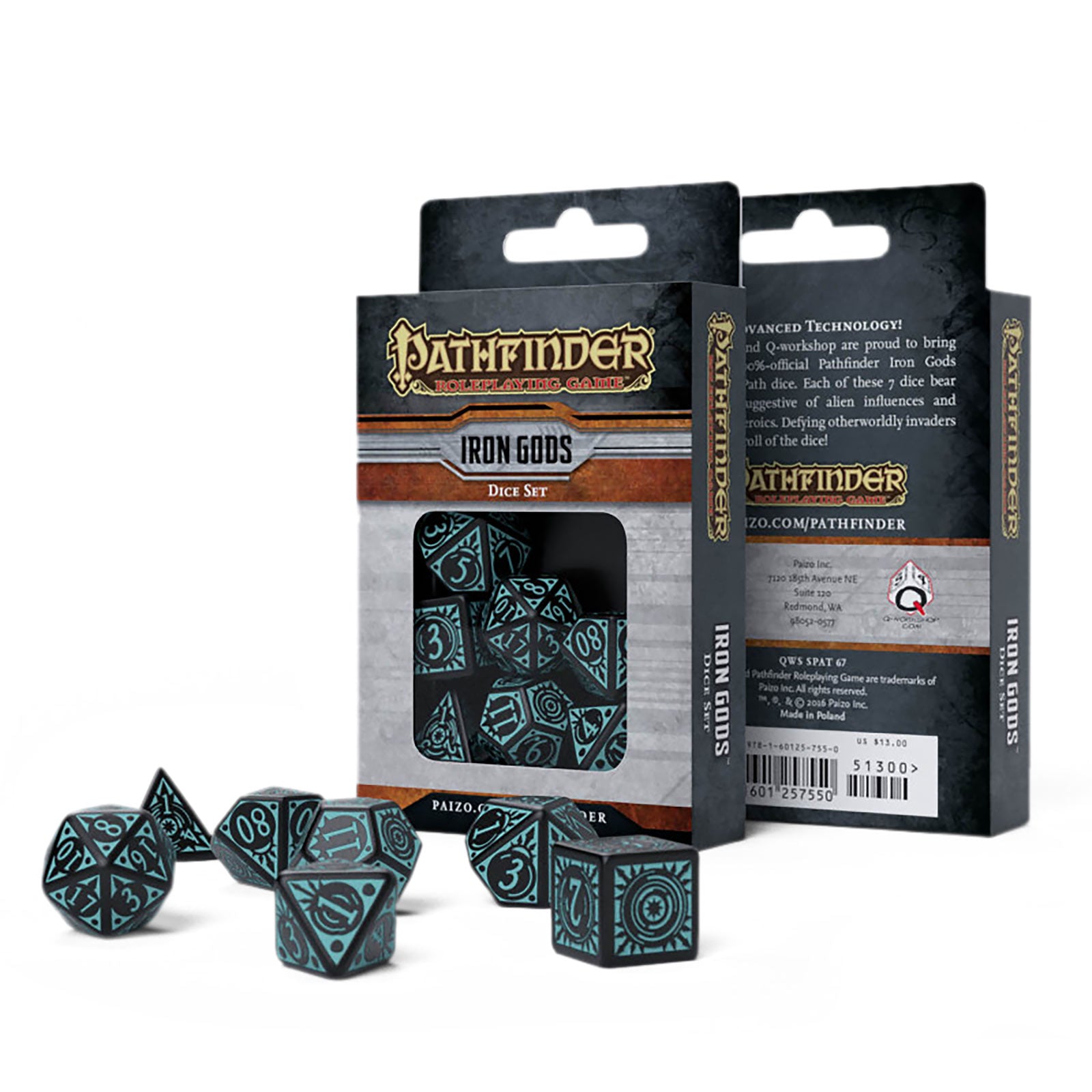 Imagen del producto Pathfinder - Iron Gods RPG Set de Dados 7 piezas