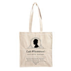 Imagen del producto Bolsa de yute Society Papers para fans de Bridgerton