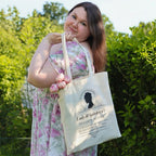 Imagen del producto Bolsa de yute Society Papers para fans de Bridgerton