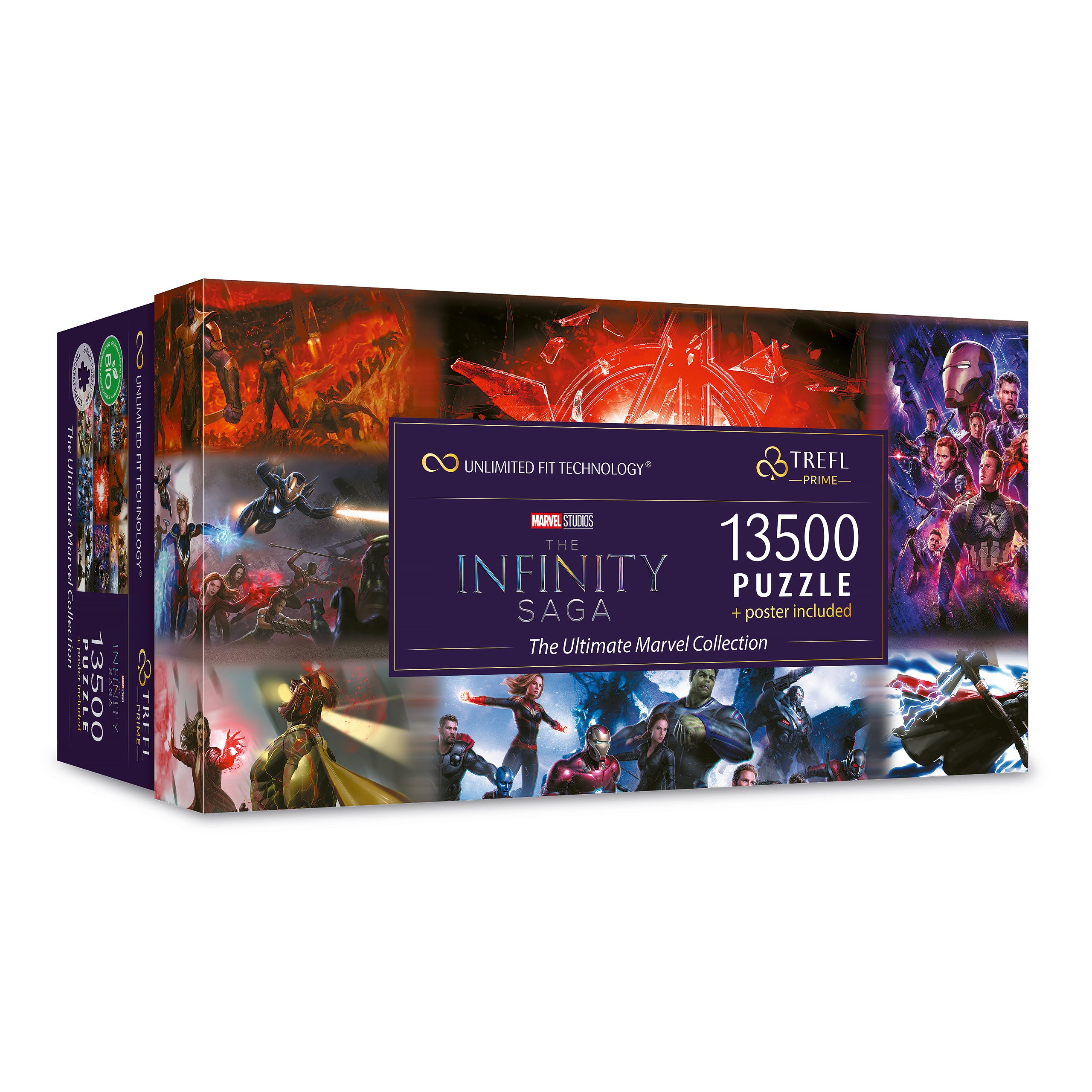 Imagen del producto Marvel - Colección de puzzles con póster