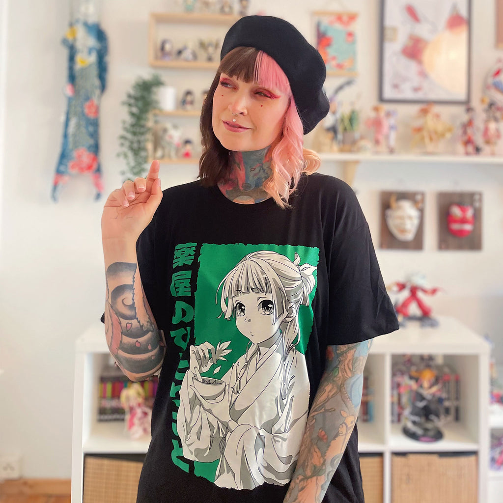 Imagen del producto Camiseta Maomao para fans de Los diarios de la farmacéutica