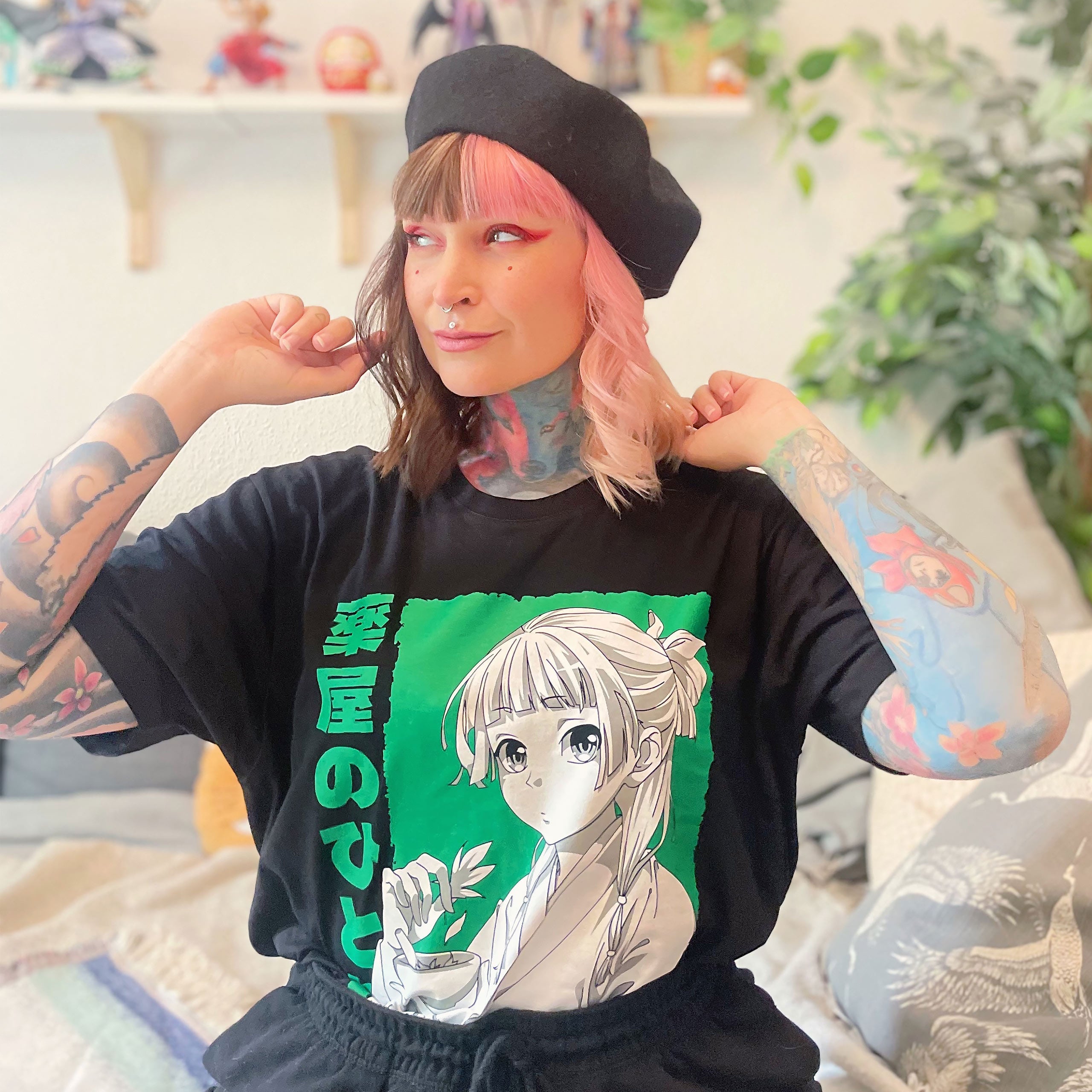 Imagen del producto Camiseta Maomao para fans de Los diarios de la farmacéutica