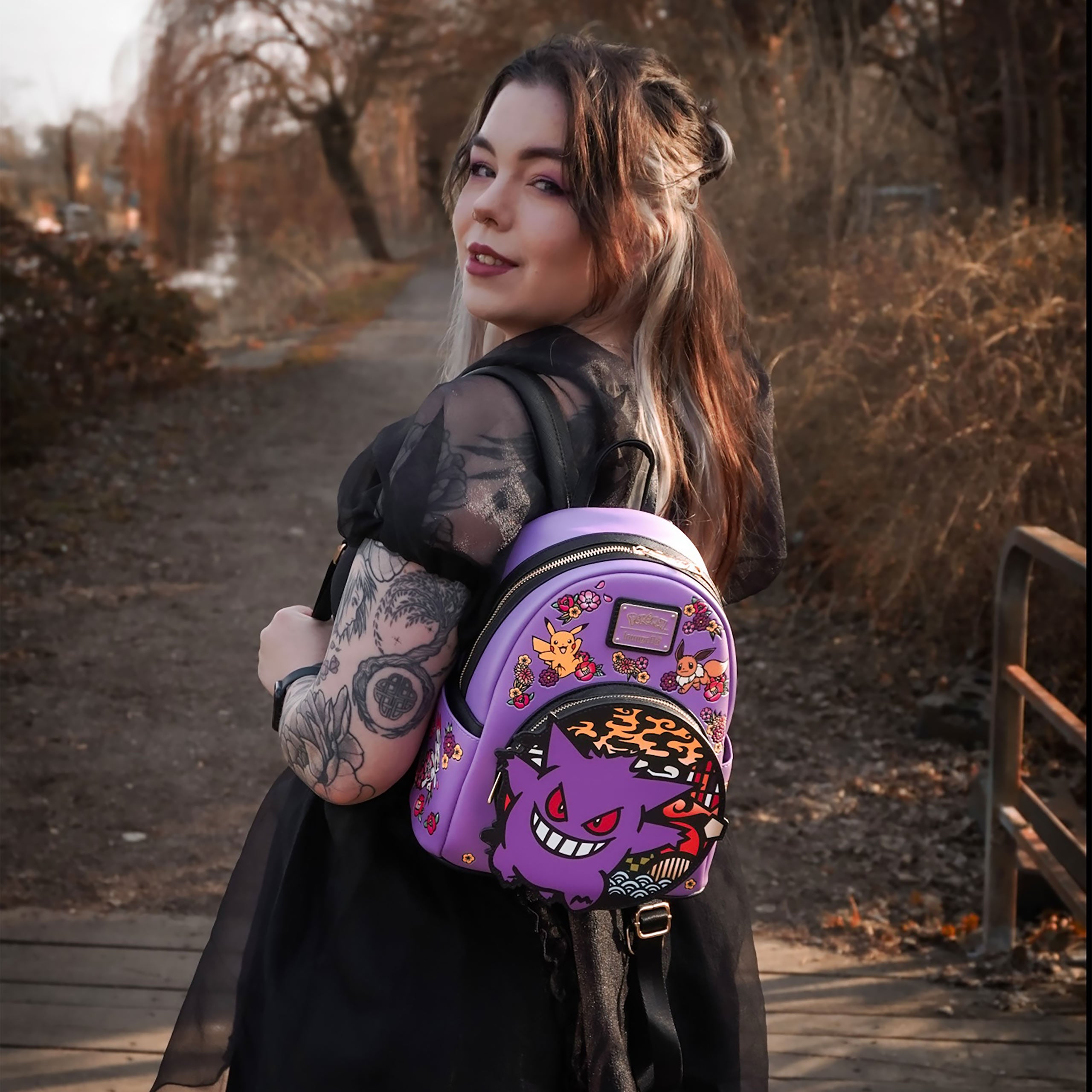 Imagen del producto Pokemon - Mini mochila Gengar Flower