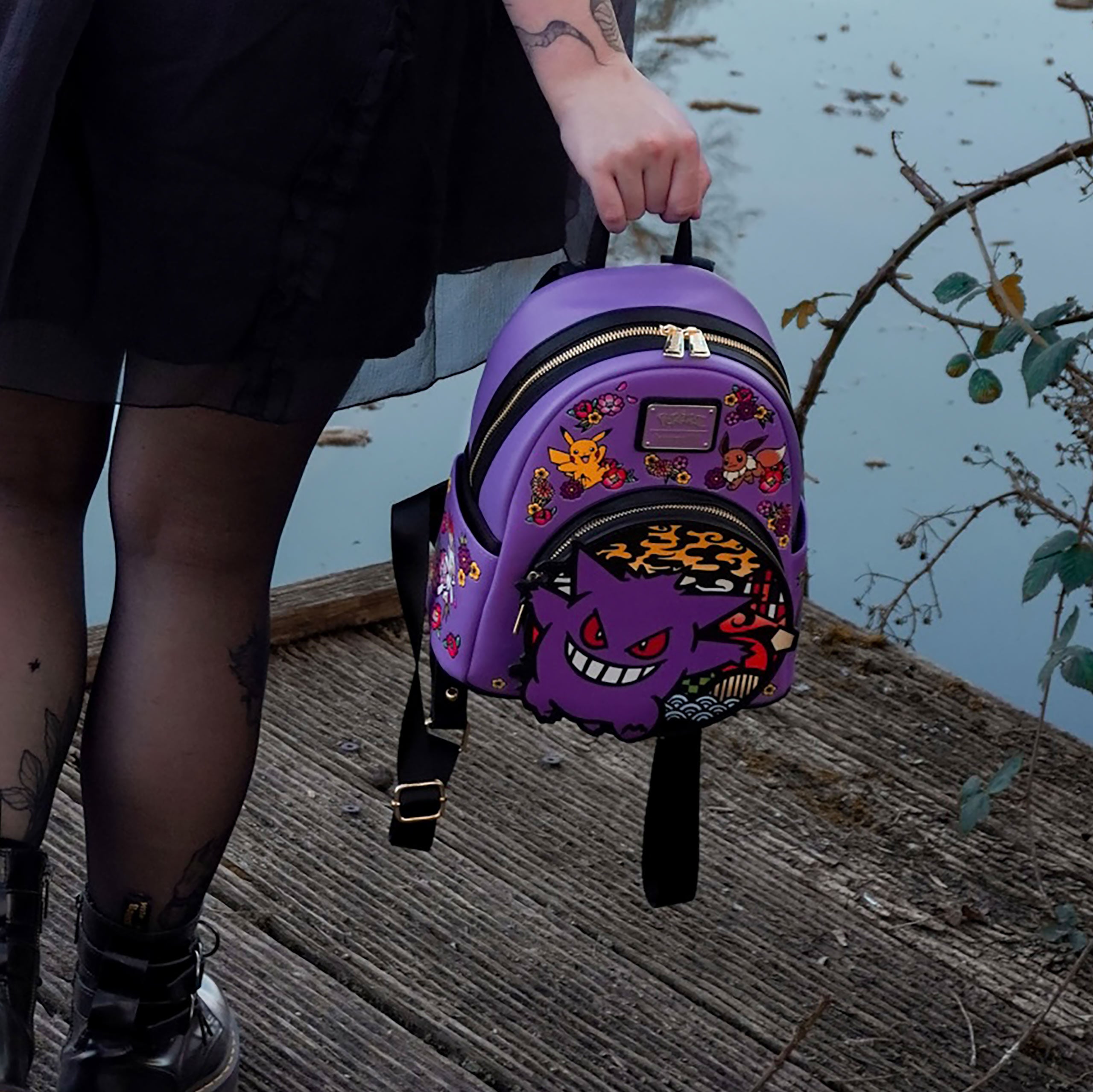 Imagen del producto Pokemon - Mini mochila Gengar Flower