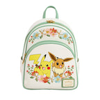 Product image Pokemon - Pikachu and Eevee Floral Mini Backpack