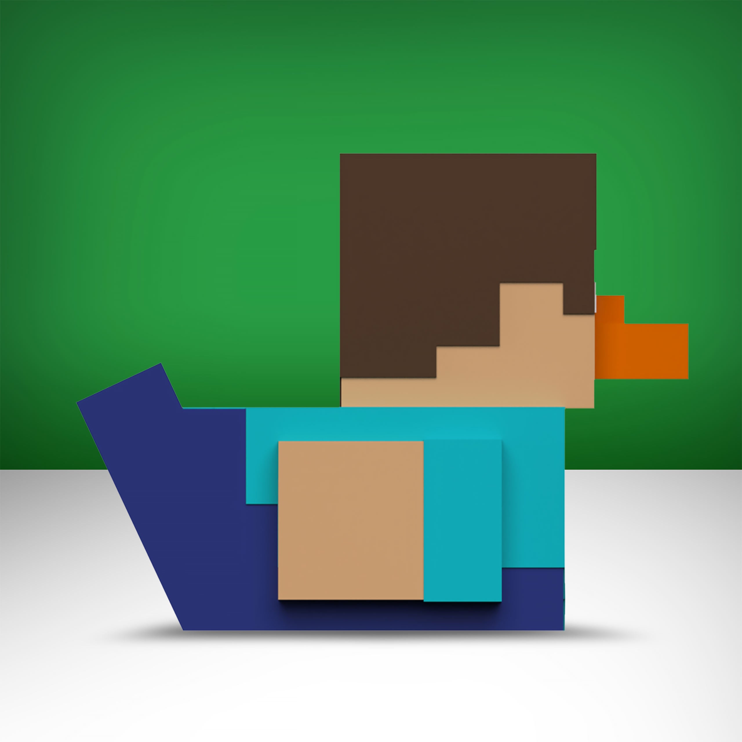 Imagen del producto Minecraft - Steve TUBBZ Pato Decorativo