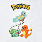 Imagen del producto Pokemon - Camiseta Original Trio para niños blanca
