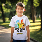 Imagen del producto Pokemon - Gotta Catch Em All Camiseta para niños blanco