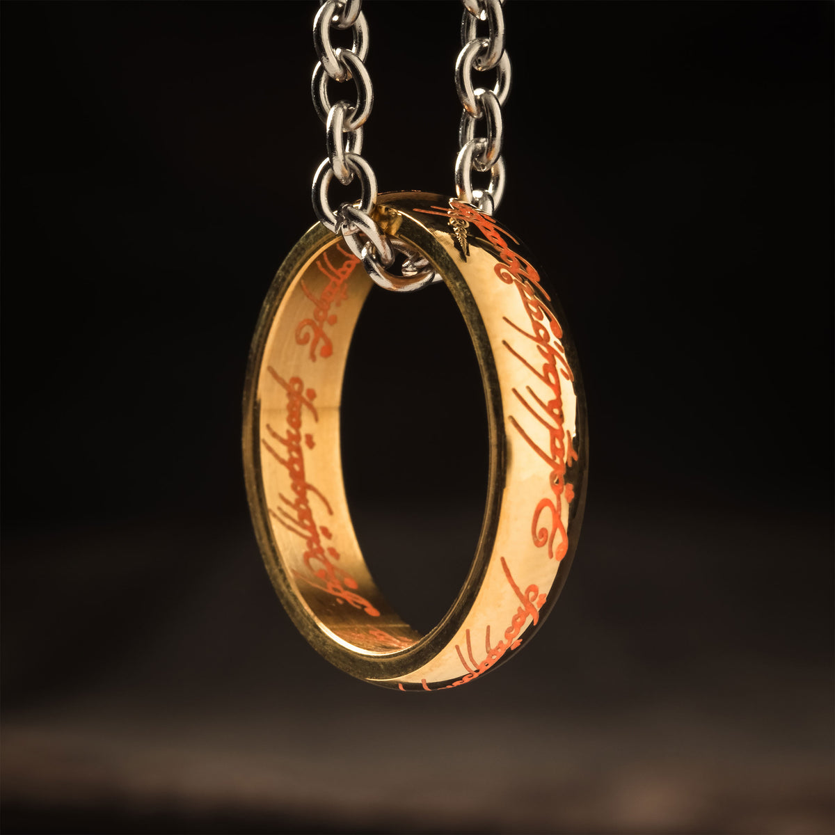 Imagen del producto El Señor de los Anillos - Conjunto de joyas Frodo con efecto de brillo en la oscuridad