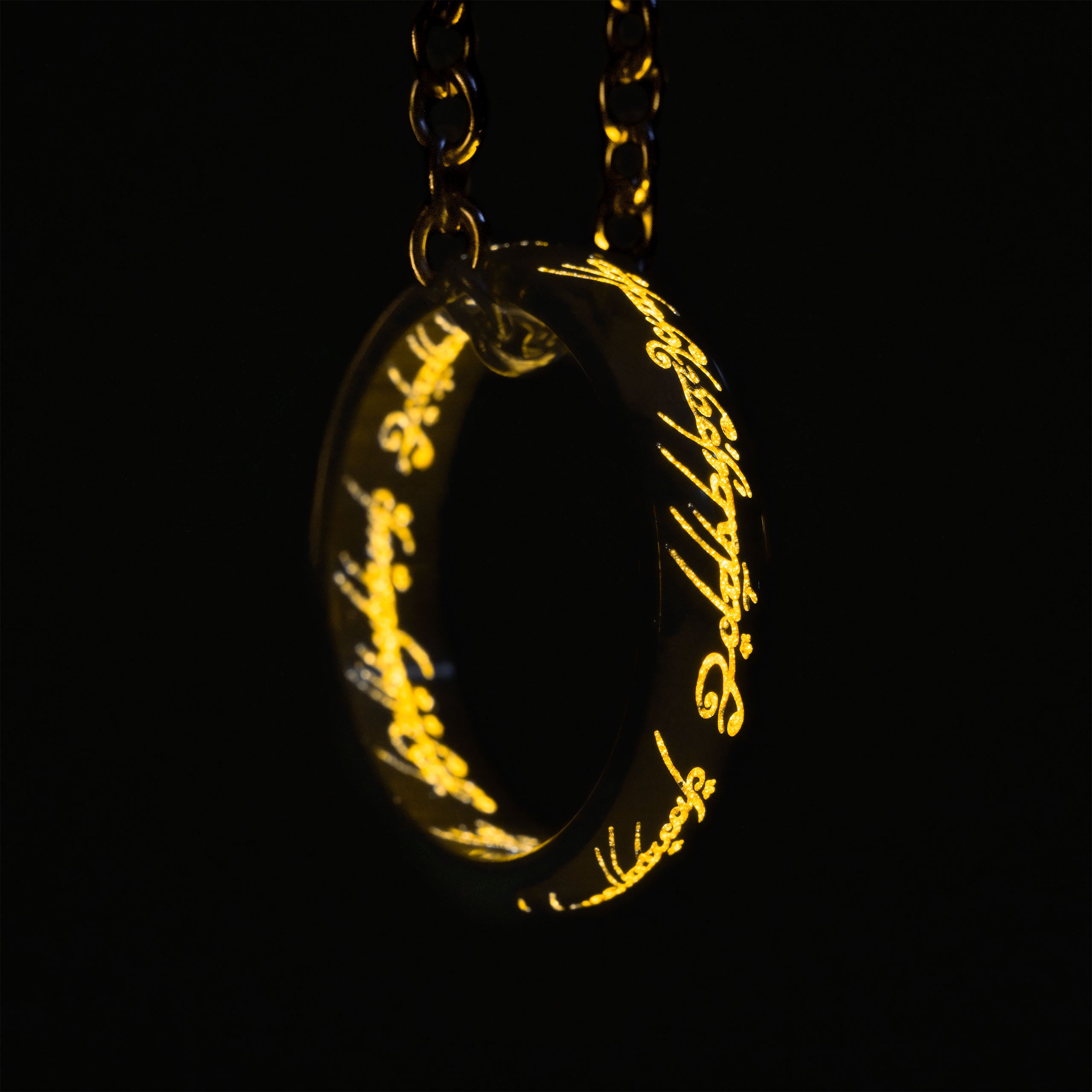 Imagen del producto El Señor de los Anillos - Conjunto de joyas Frodo con efecto de brillo en la oscuridad