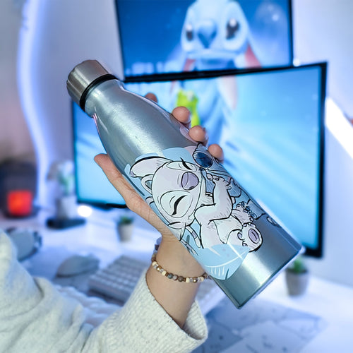 Imagen del producto Lilo & Stitch - Botella de agua Angel y Stitch