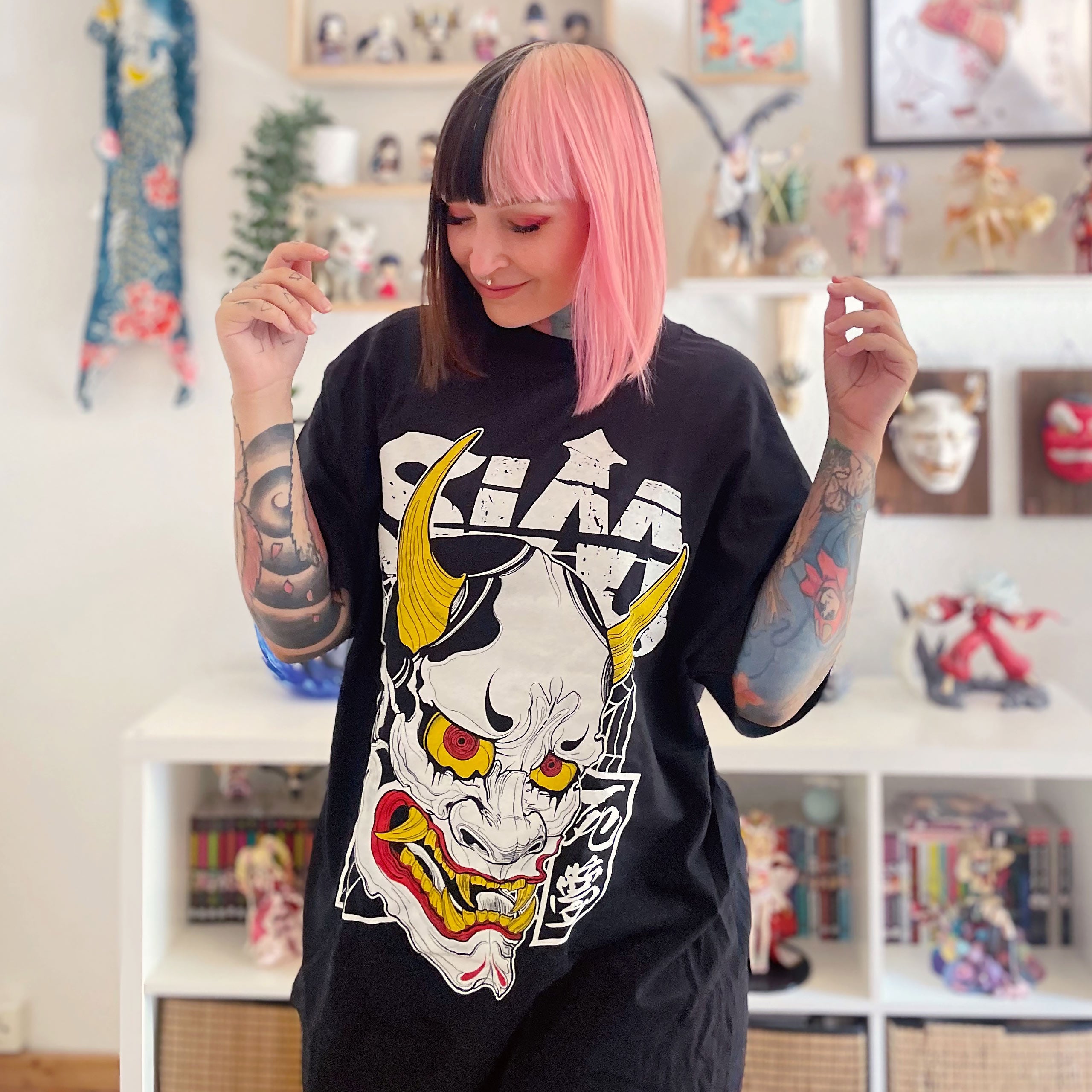 Imagen del producto SiM - Camiseta Máscara negra