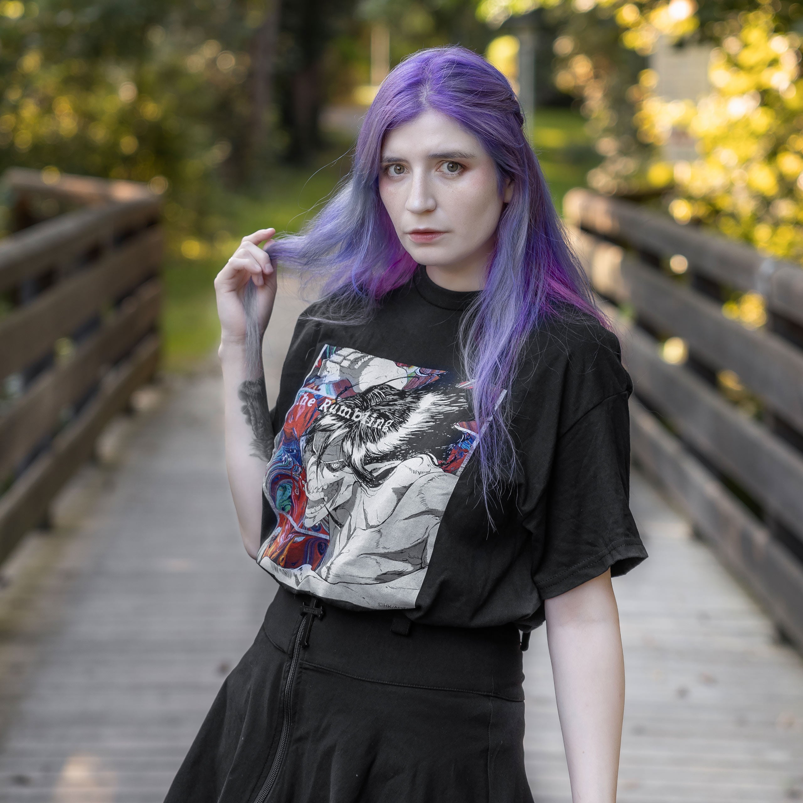 Imagen del producto SiM - La camiseta Rumbling negra
